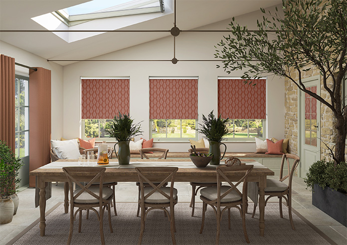 Fern Leaves, Russett - Twist&Fit Roller Blind - Image 8